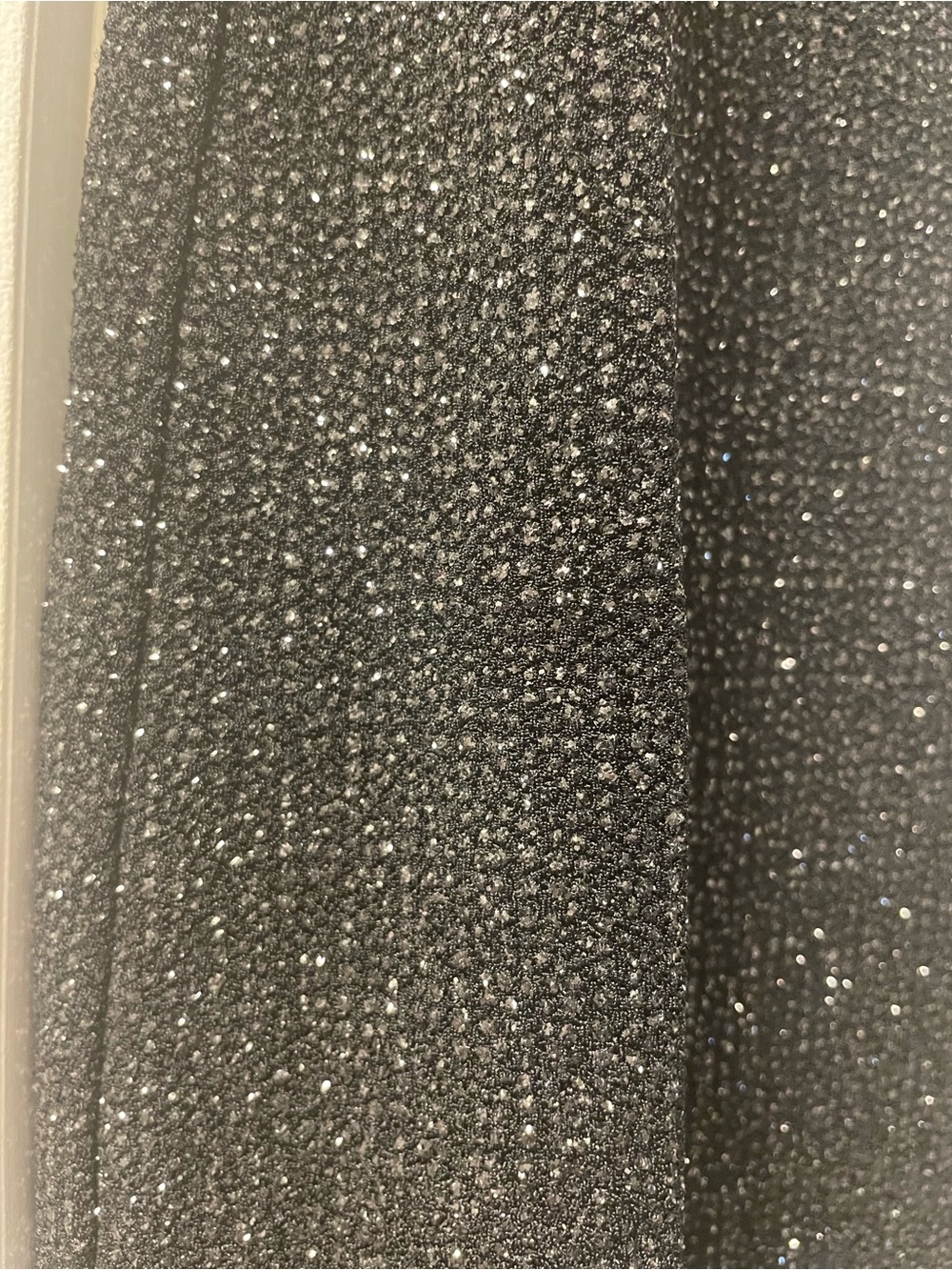 le chateau Black Sparkle Strapless with Back Detail Evening Gown - Picture 7 of 11